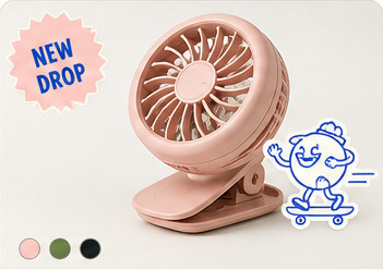 Clip-on fan